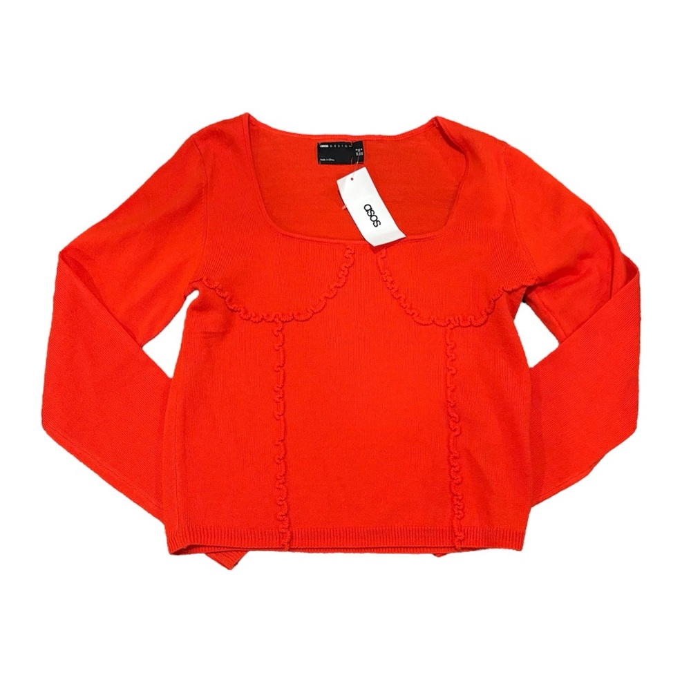 NWT ASOS Orange Sweater